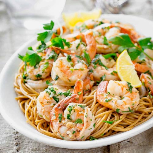 Shrimp with Garlic Sauce